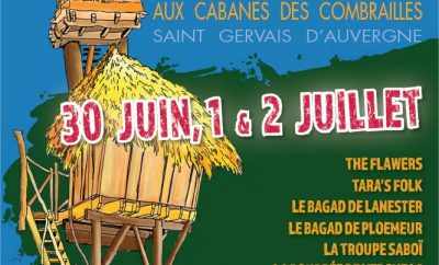 Cabane perchée dans les arbres, idéale pour un séjour nature en Auvergne.