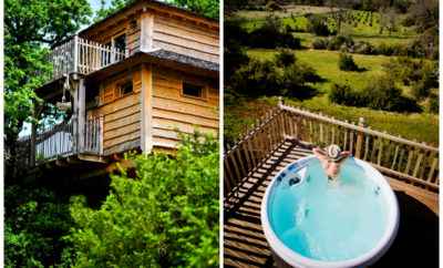 Cabane Spa « La Truffière » – Château de Cantecor