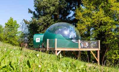 Bulle Transparente avec SPA pour 2 personnes avec petit déjeuner