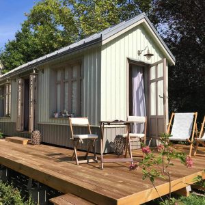 Le mas normand La roulotte Coté Bohème