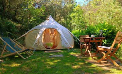 Yourte châtaigne étoilée Dauphine