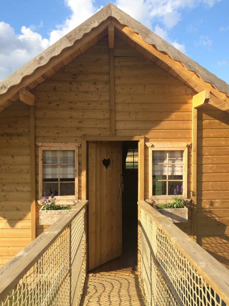 La cabane Gatine à la Grange Saint Martin, près de Paris