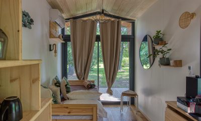 Tiny house dans parc avec piscine, déconnexion garantie proche centre Avignon