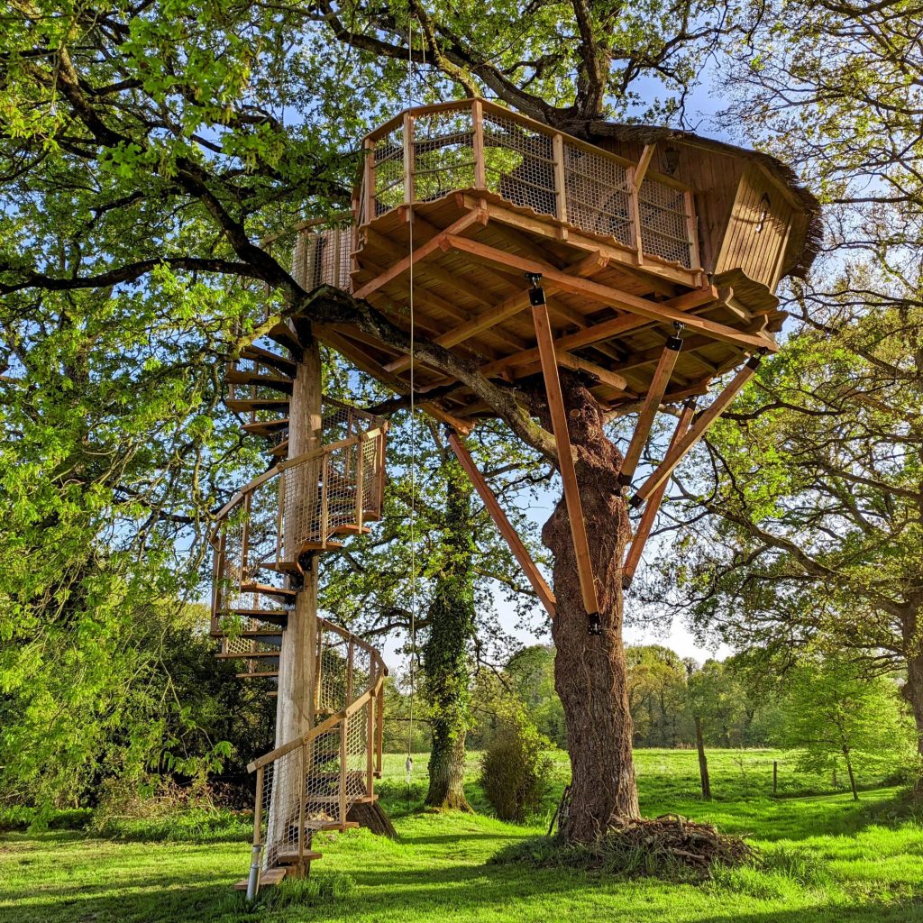 Cabane des Farfadets au Manoir de L'Alleu
