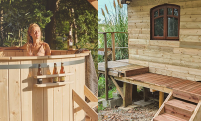 La roulotte avec bain nordique